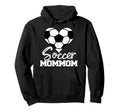 Soccer Mommom Heart Funny Heartfelt Hoodie - Fun Novelty Design Unisex - T-Shirt, Sweatshirt, Hoodie