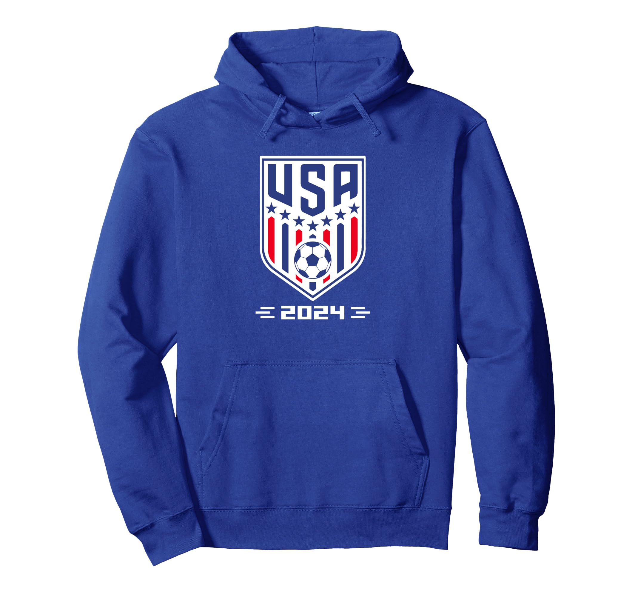 American Flag Soccer Team Soccer Hoodie - Casual Everyday Wear for Adults - T-Shirt, Sweatshirt, Hoodie