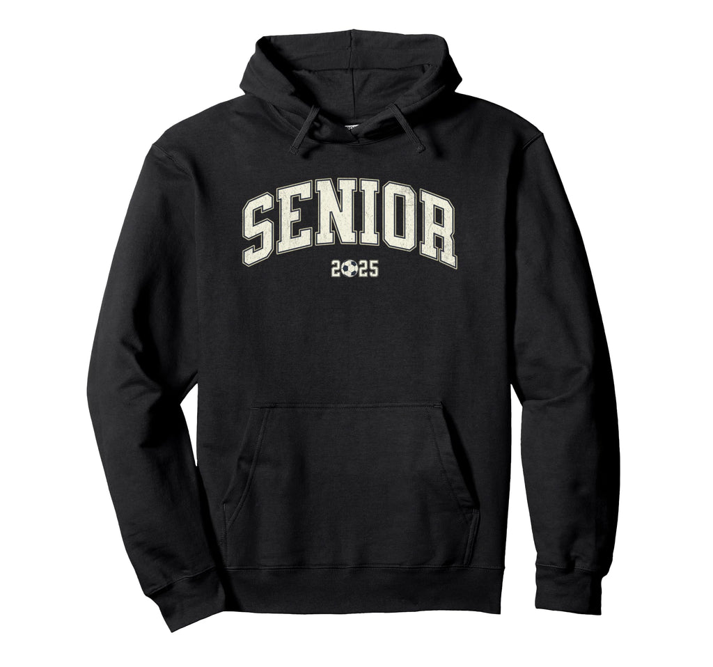Class 2025 Senior Soccer Hoodie - Minimalist Print Men Women - T-Shirt, Sweatshirt, Hoodie