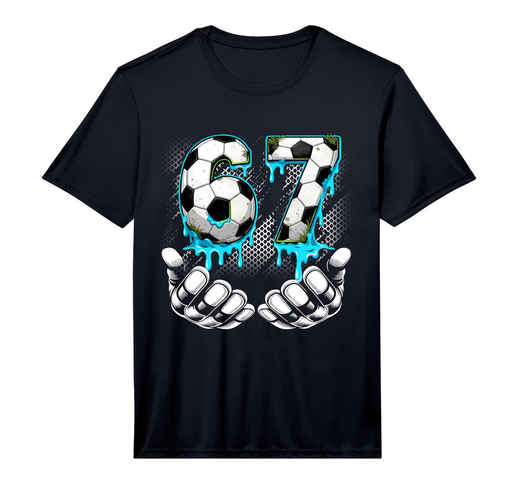 Soccer 67 6 7 Six Seven Meme Funny Gen T-Shirt - Graphic Print for Adults - T-Shirt, Sweatshirt, Hoodie