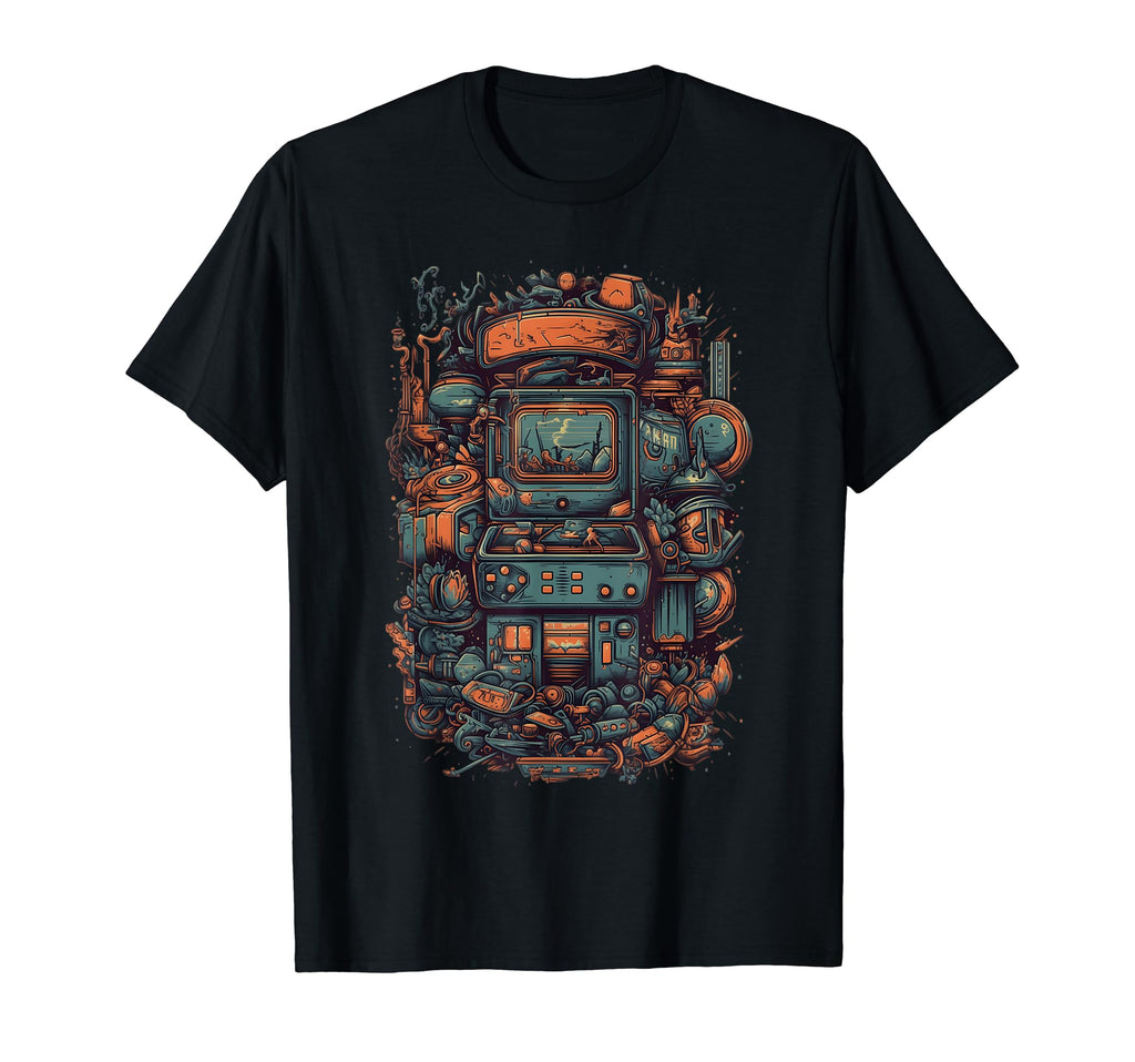 Arcade Gamer Gaming Arcade Machine T-Shirt - Novelty Apparel for Adults - T-Shirt, Sweatshirt, Hoodie