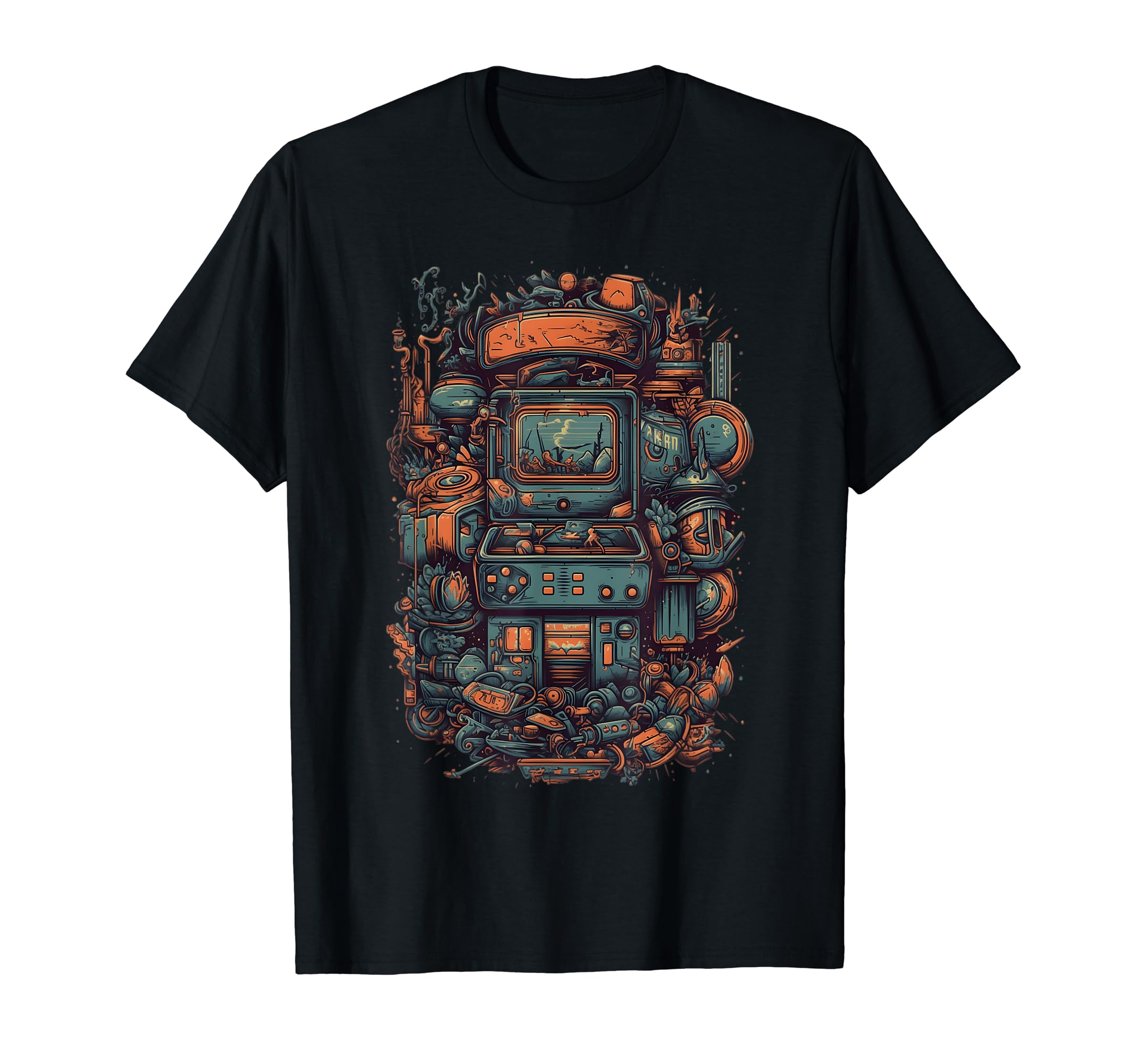 Arcade Gamer Gaming Arcade Machine T-Shirt - Novelty Apparel for Adults - T-Shirt, Sweatshirt, Hoodie