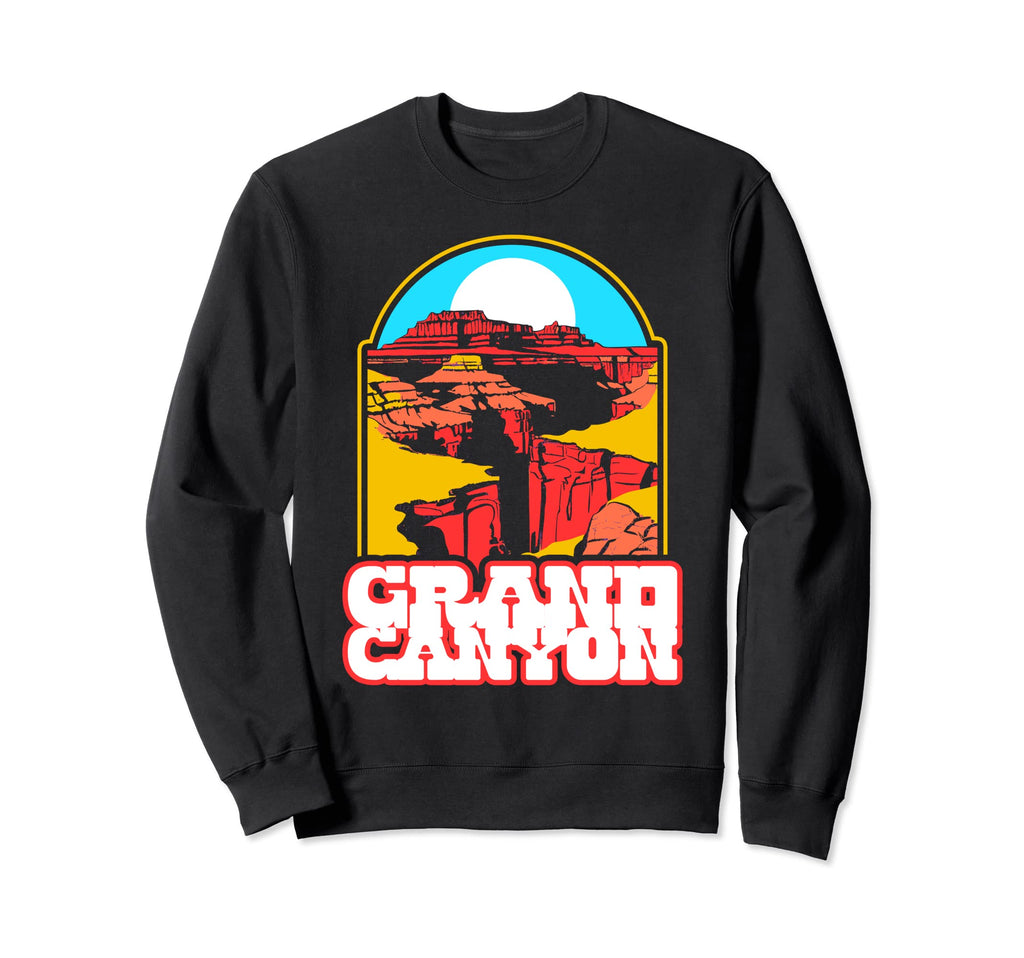 Grand Canyon National Park Eighties Sweatshirt - Novelty Apparel Men Women - T-Shirt, Sweatshirt, Hoodie