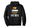 1980 Musician 80S Birthday Cassette Tape Hoodie - Streetwear Style Unisex - T-Shirt, Sweatshirt, Hoodie