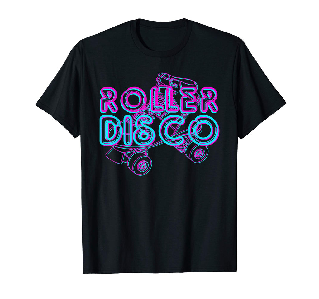 Disco Skaters Dance Skate Roller T-Shirt - Fun Novelty Design for Adults - T-Shirt, Sweatshirt, Hoodie