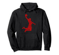 Basketball Player Typography Word Art Hoodie - Streetwear Style for Adults - T-Shirt, Sweatshirt, Hoodie