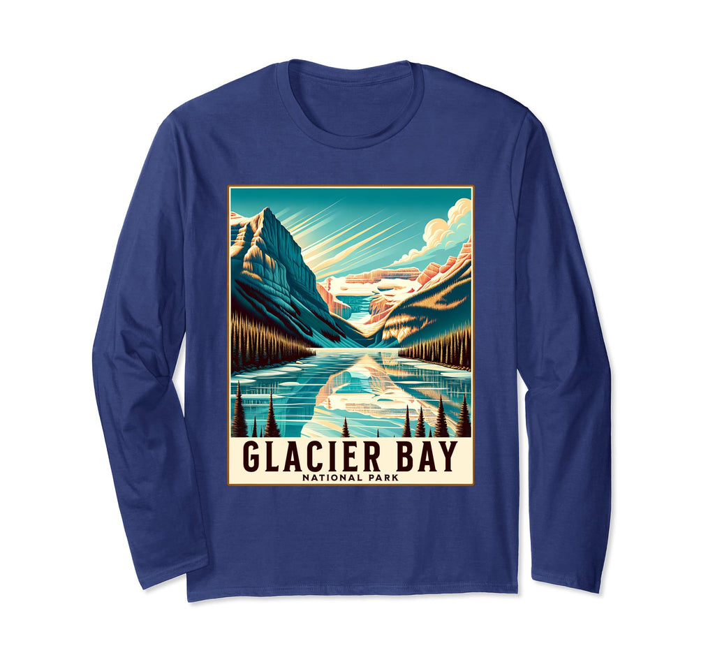 Glacier Bay National Park Sweatshirt - Fun Novelty Design for Adults - T-Shirt, Sweatshirt, Hoodie