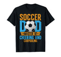 Master Cheering And Carpooling Soccer Dad T-Shirt - Unique Graphic Unisex - T-Shirt, Sweatshirt, Hoodie