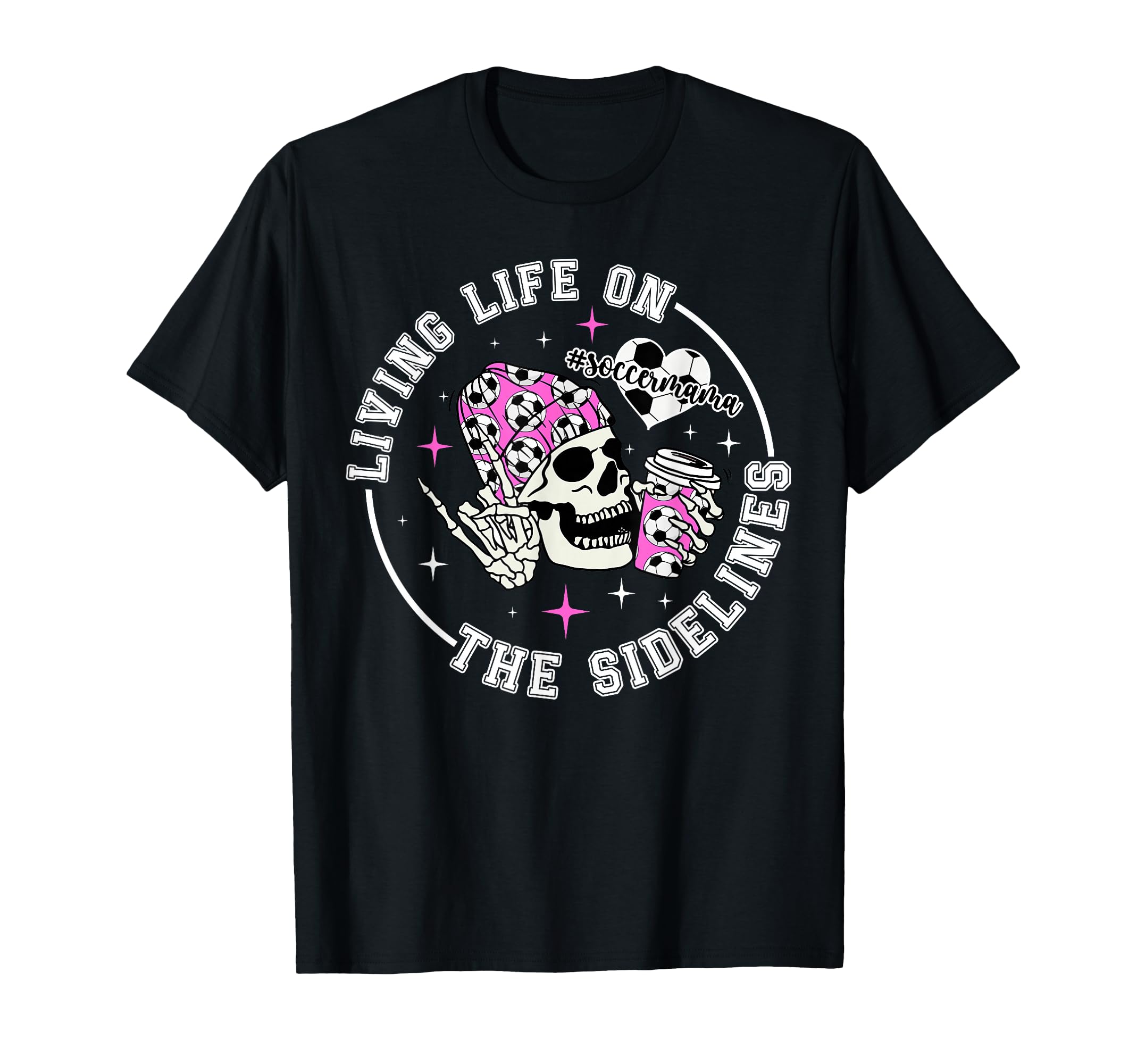 Soccer Mama Funny Soccer Mom Soccer Player T-Shirt - Graphic Print Unisex - T-Shirt, Sweatshirt, Hoodie
