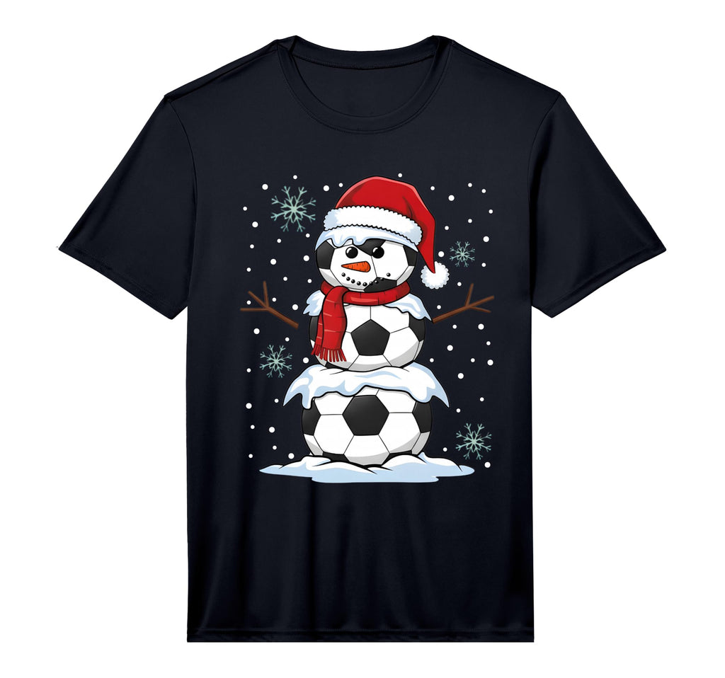 Soccer Ball Funny Snowman Pajamas T-Shirt - Fun Novelty Design for Adults - T-Shirt, Sweatshirt, Hoodie