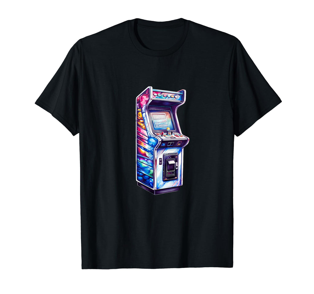 70S 80S 90S Funny Arcade Video Game Old T-Shirt - Minimalist Print Unisex - T-Shirt, Sweatshirt, Hoodie