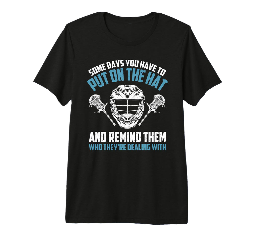 Lacrosse Goalie Tri Blend T-Shirt - Novelty Apparel Men Women - T-Shirt, Sweatshirt, Hoodie