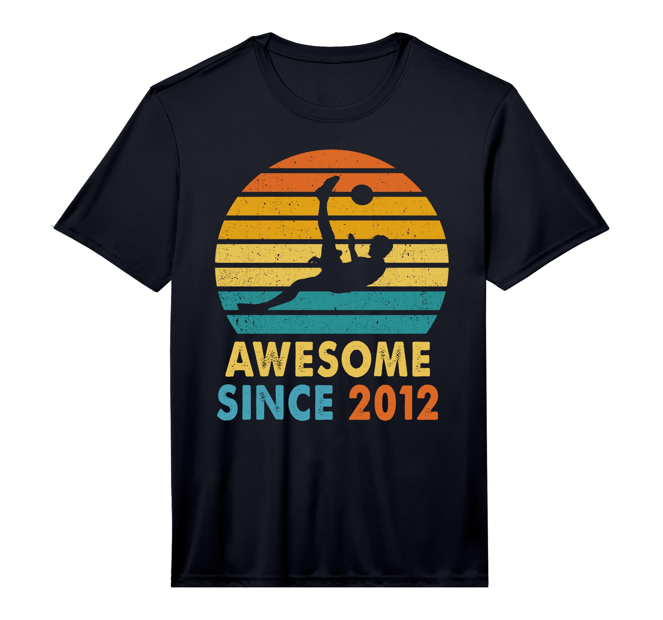 12Th Birthday Soccer Player 2012 Soccer T-Shirt - Trendy Graphic Unisex - T-Shirt, Sweatshirt, Hoodie
