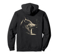 Wolf Smoking Cigarette Grunge Meme 90S Art Hoodie - Trendy Graphic Unisex - T-Shirt, Sweatshirt, Hoodie