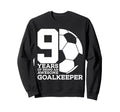 Soccer 9 Years Awesome Soccer Sweatshirt - Trendy Graphic Unisex - T-Shirt, Sweatshirt, Hoodie
