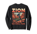 Zion National Park Hiking Scenic Sweatshirt - Novelty Apparel for Adults - T-Shirt, Sweatshirt, Hoodie