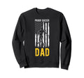 Proud Soccer Dad Usa Flag Family Sweatshirt - Custom Art Print for Adults - T-Shirt, Sweatshirt, Hoodie