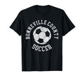 Bonneville County Soccer Distressed T-Shirt - Streetwear Style for Adults - T-Shirt, Sweatshirt, Hoodie