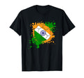 Soccer Ball Flag India T-Shirt - Streetwear Style for Adults - T-Shirt, Sweatshirt, Hoodie