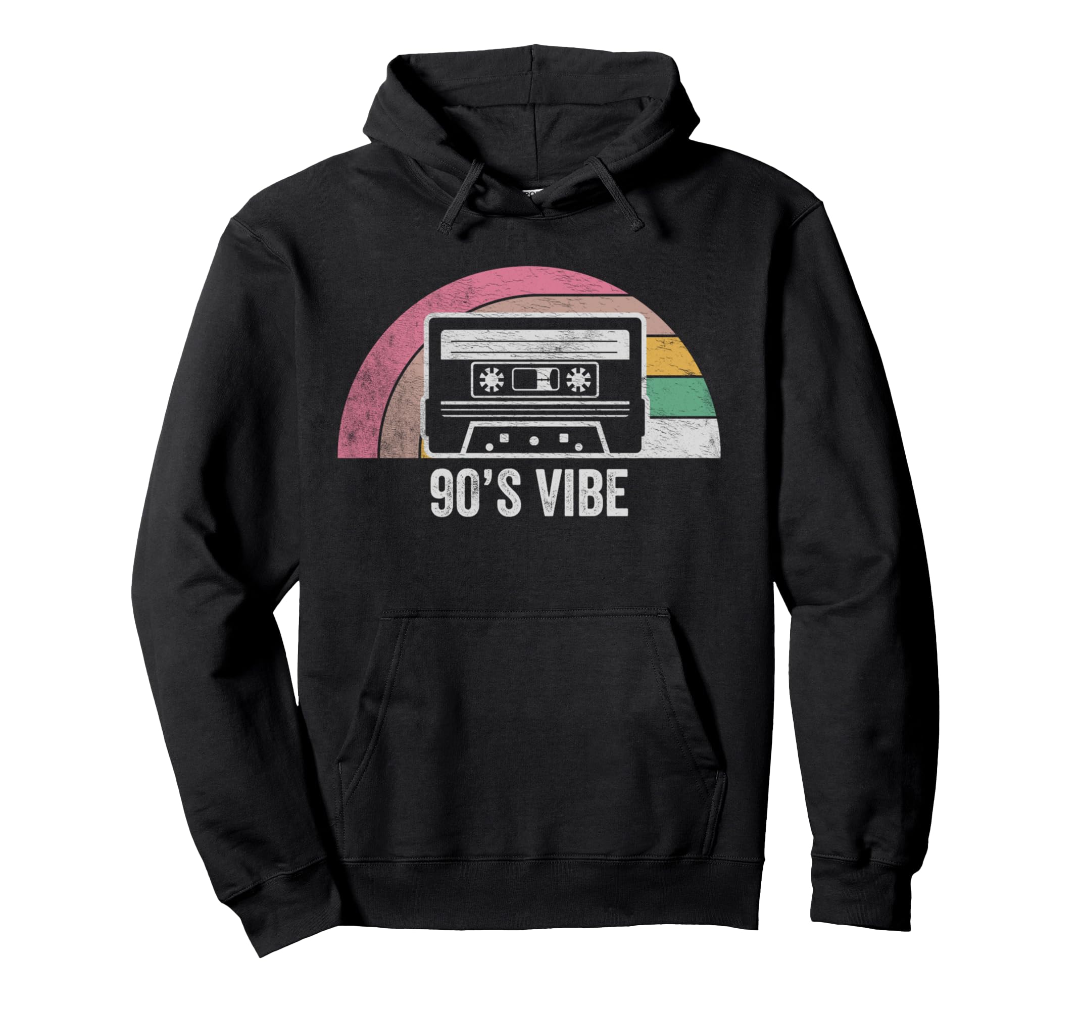 90S Vibe Cassette Music Hoodie - Trendy Graphic for Adults - T-Shirt, Sweatshirt, Hoodie