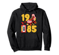 Old School 80S Vibes 1985 Hip Hop Roller Hoodie - Trendy Graphic Men Women - T-Shirt, Sweatshirt, Hoodie