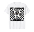 Lets Kick Some Grass Soccer Coquette Bow T-Shirt - Novelty Apparel Unisex - T-Shirt, Sweatshirt, Hoodie