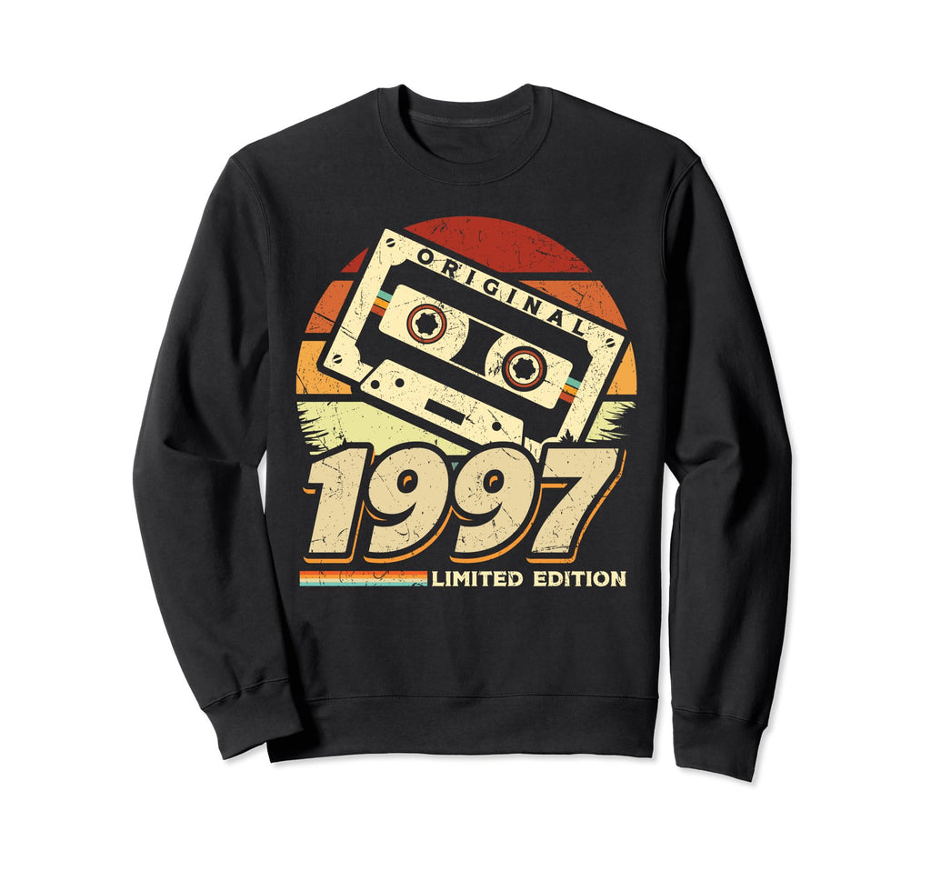 1997 Cassette Tape 27Th Birthday Sweatshirt - Trendy Graphic for Adults - T-Shirt, Sweatshirt, Hoodie