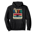 42Nd Birthday 2021 November 1979 Cassette Hoodie - Trendy Graphic Unisex - T-Shirt, Sweatshirt, Hoodie