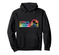 Cozumel Mexico Tie Dye Inspired Hoodie - Aesthetic Graphic Men Women - T-Shirt, Sweatshirt, Hoodie