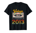 Made 2013 12Th Birthday Cassette Tape 12 T-Shirt - Unique Graphic Unisex - T-Shirt, Sweatshirt, Hoodie