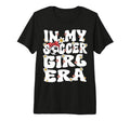 My Soccer Era Groovy Soccer Soccer Tri T-Shirt - Unique Graphic for Adults - T-Shirt, Sweatshirt, Hoodie