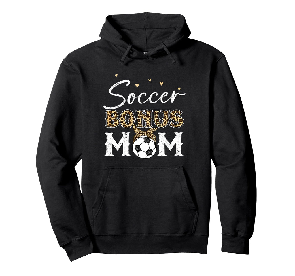 Soccer Stepmom Soccer Bonus Mom Hoodie - Minimalist Print for Adults - T-Shirt, Sweatshirt, Hoodie