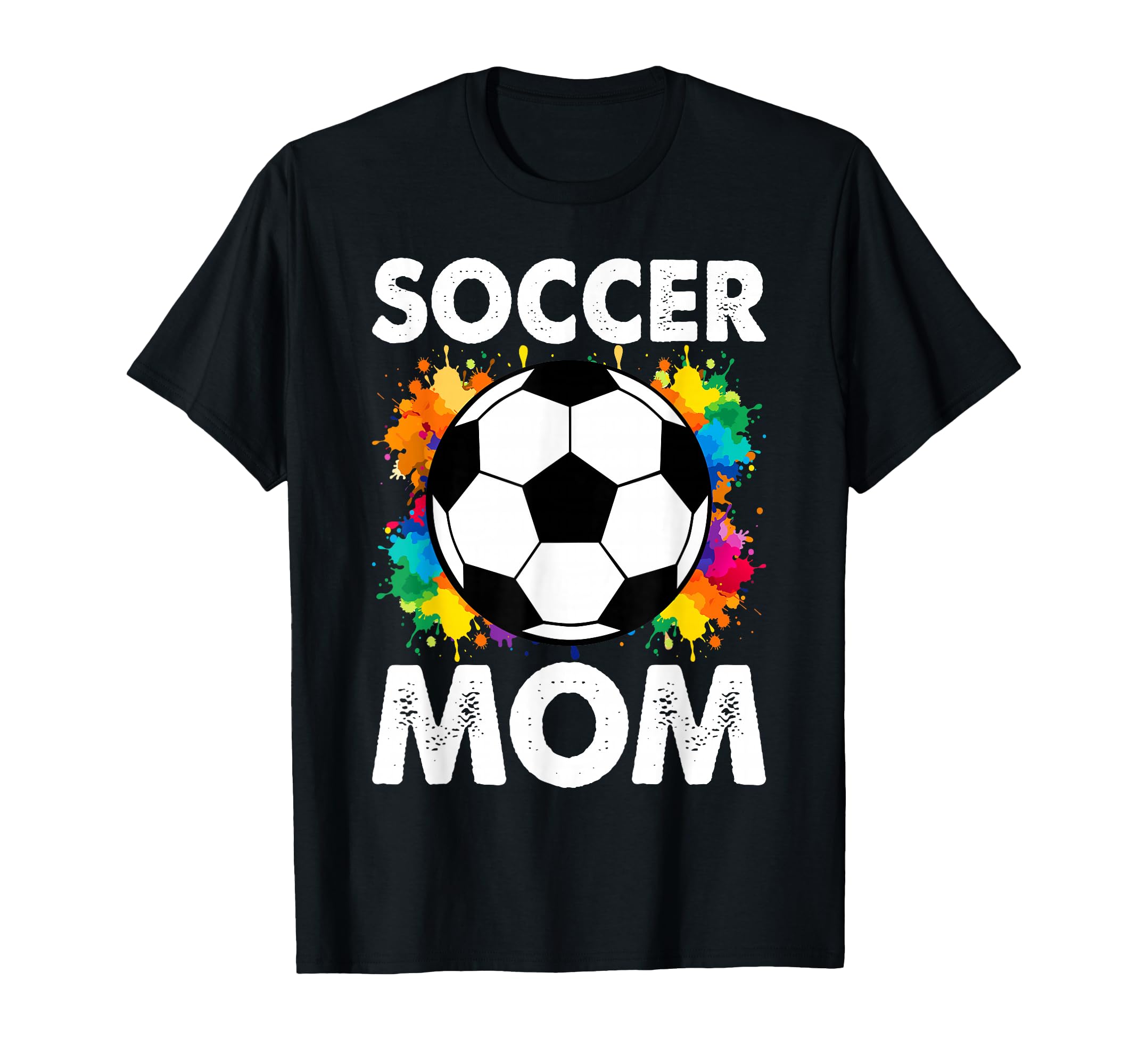 Soccer Mom Game Day Mothers Day T-Shirt - Custom Art Print Men Women - T-Shirt, Sweatshirt, Hoodie