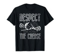 Respect Crease Lacrosse Player Sport T-Shirt - Novelty Apparel Unisex - T-Shirt, Sweatshirt, Hoodie