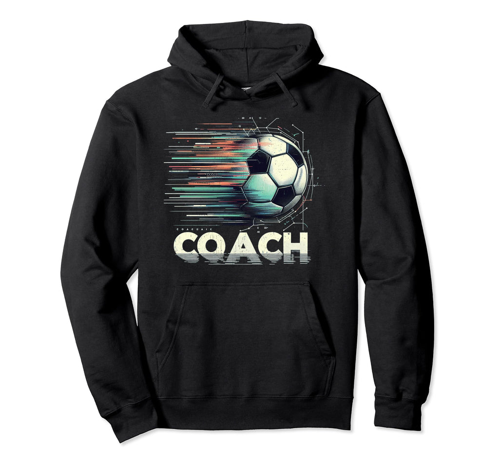 Soccer Coach Training Coaching Football Hoodie - Graphic Print Unisex - T-Shirt, Sweatshirt, Hoodie