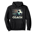 Soccer Coach Training Coaching Football Hoodie - Graphic Print Unisex - T-Shirt, Sweatshirt, Hoodie