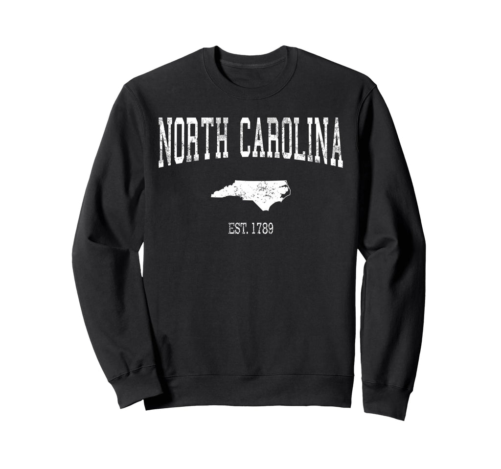 North Carolina Nc Old Sports Gift Sweatshirt - Graphic Print Unisex - T-Shirt, Sweatshirt, Hoodie