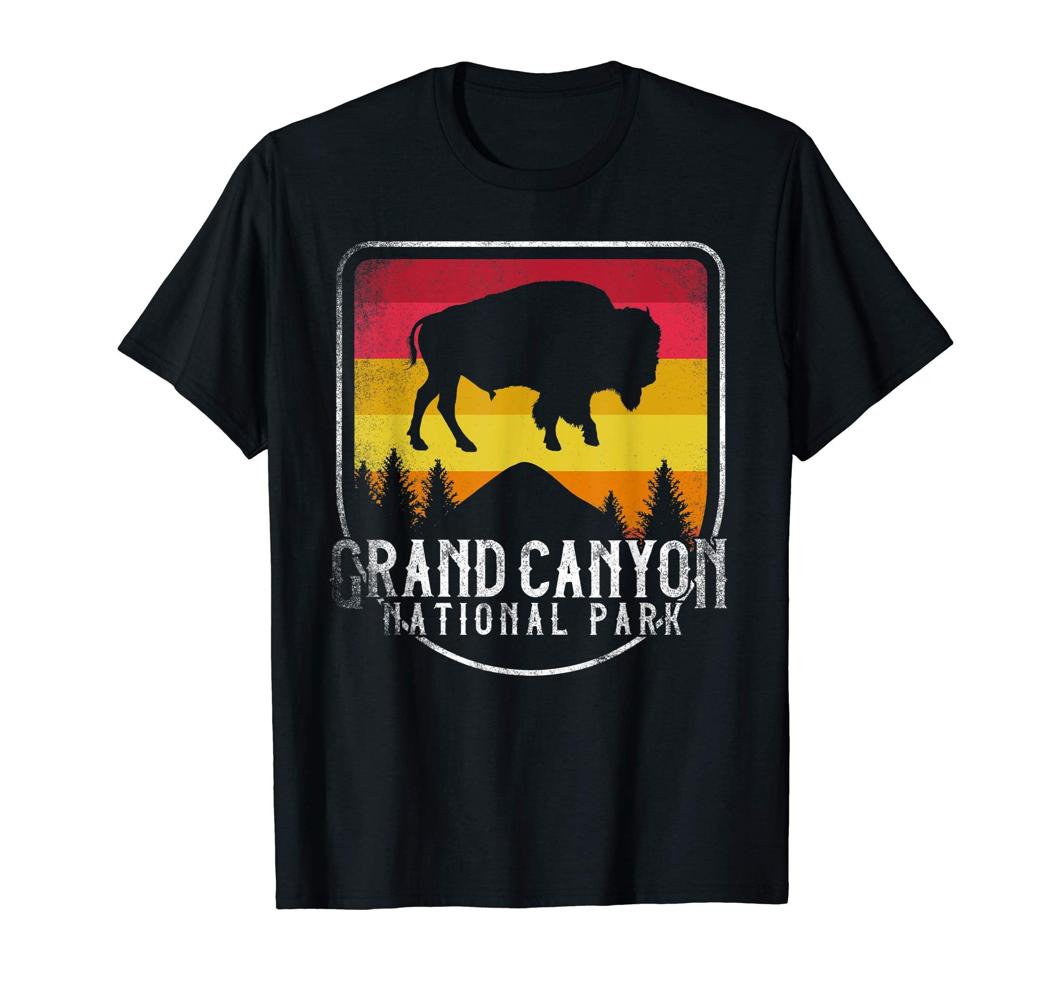 Grand Canyon National Park Distressed Gift T-Shirt - Graphic Print Unisex - T-Shirt, Sweatshirt, Hoodie