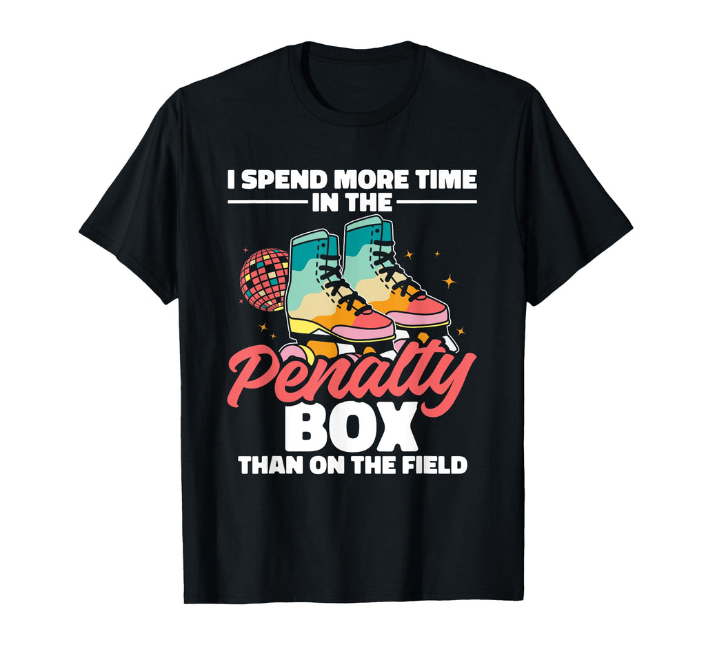 Roller Derby Skate Colorful Roller T-Shirt - Unique Graphic Men Women - T-Shirt, Sweatshirt, Hoodie