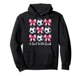 Goals Soccer Coquette Bow Hoodie - Aesthetic Graphic for Adults - T-Shirt, Sweatshirt, Hoodie