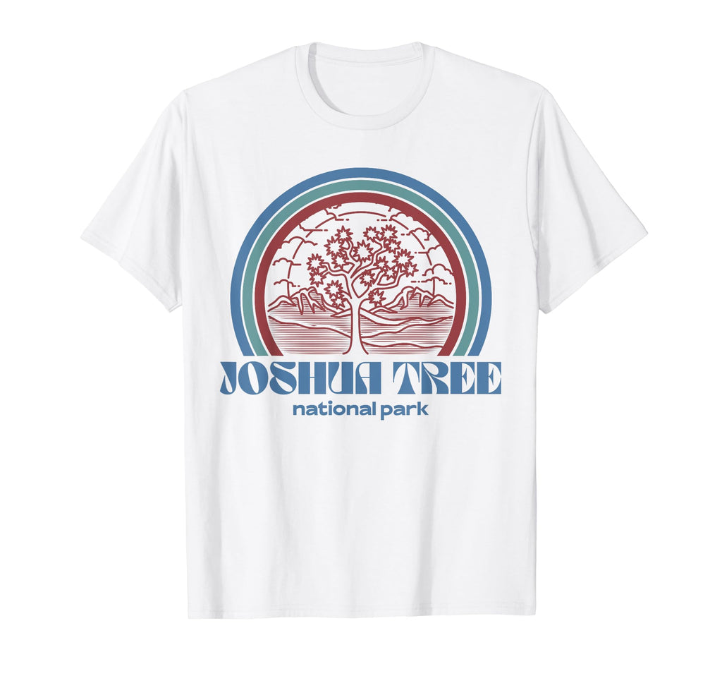 Joshua Tree National Park Outdoor Hiking T-Shirt - Custom Art Print Unisex - T-Shirt, Sweatshirt, Hoodie