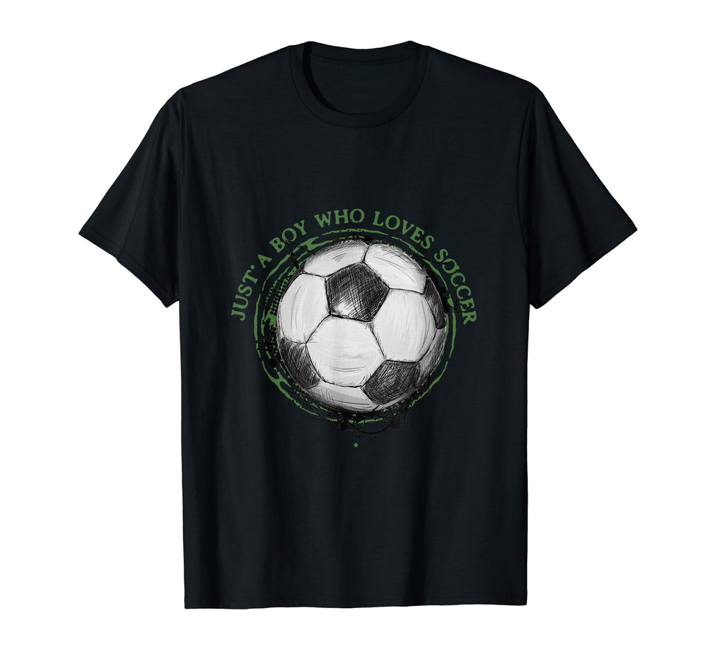 Just Who Loves Soccer Soccer Lover T-Shirt - Fun Novelty Design Unisex - T-Shirt, Sweatshirt, Hoodie
