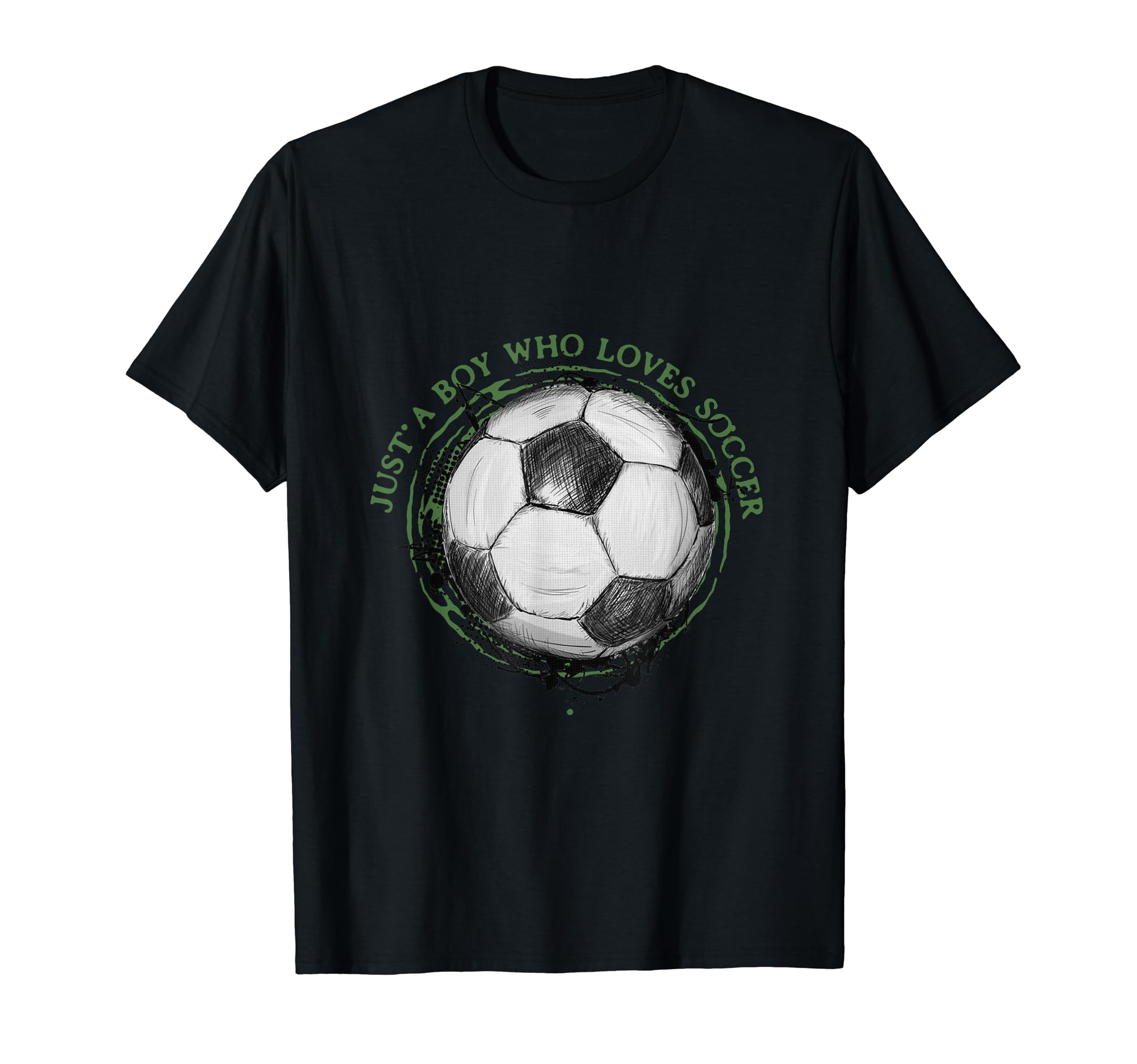Just Who Loves Soccer Soccer Lover T-Shirt - Fun Novelty Design Unisex - T-Shirt, Sweatshirt, Hoodie