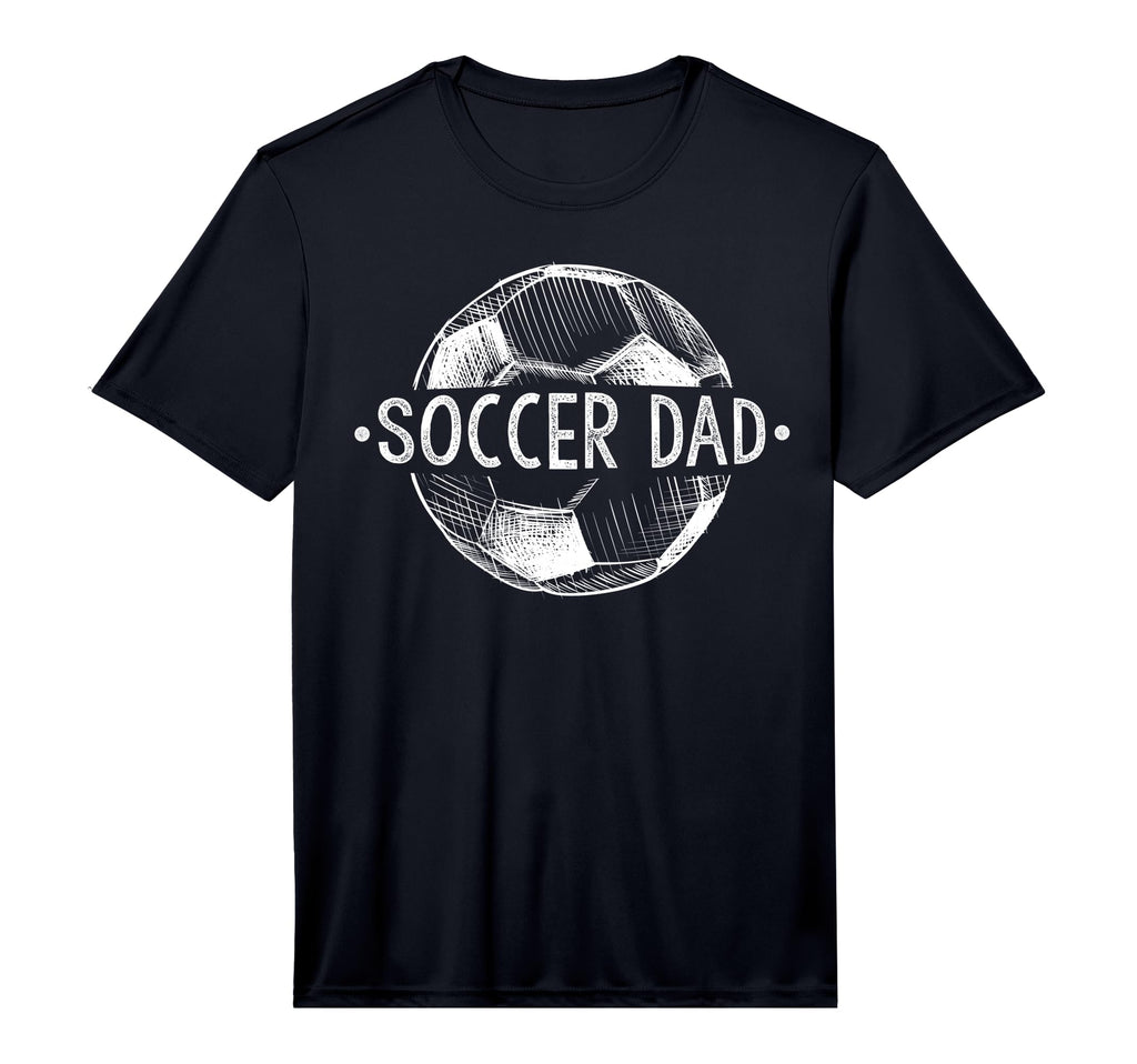 Mens Soccer Dad Family Matching Team T-Shirt - Minimalist Print for Adults - T-Shirt, Sweatshirt, Hoodie