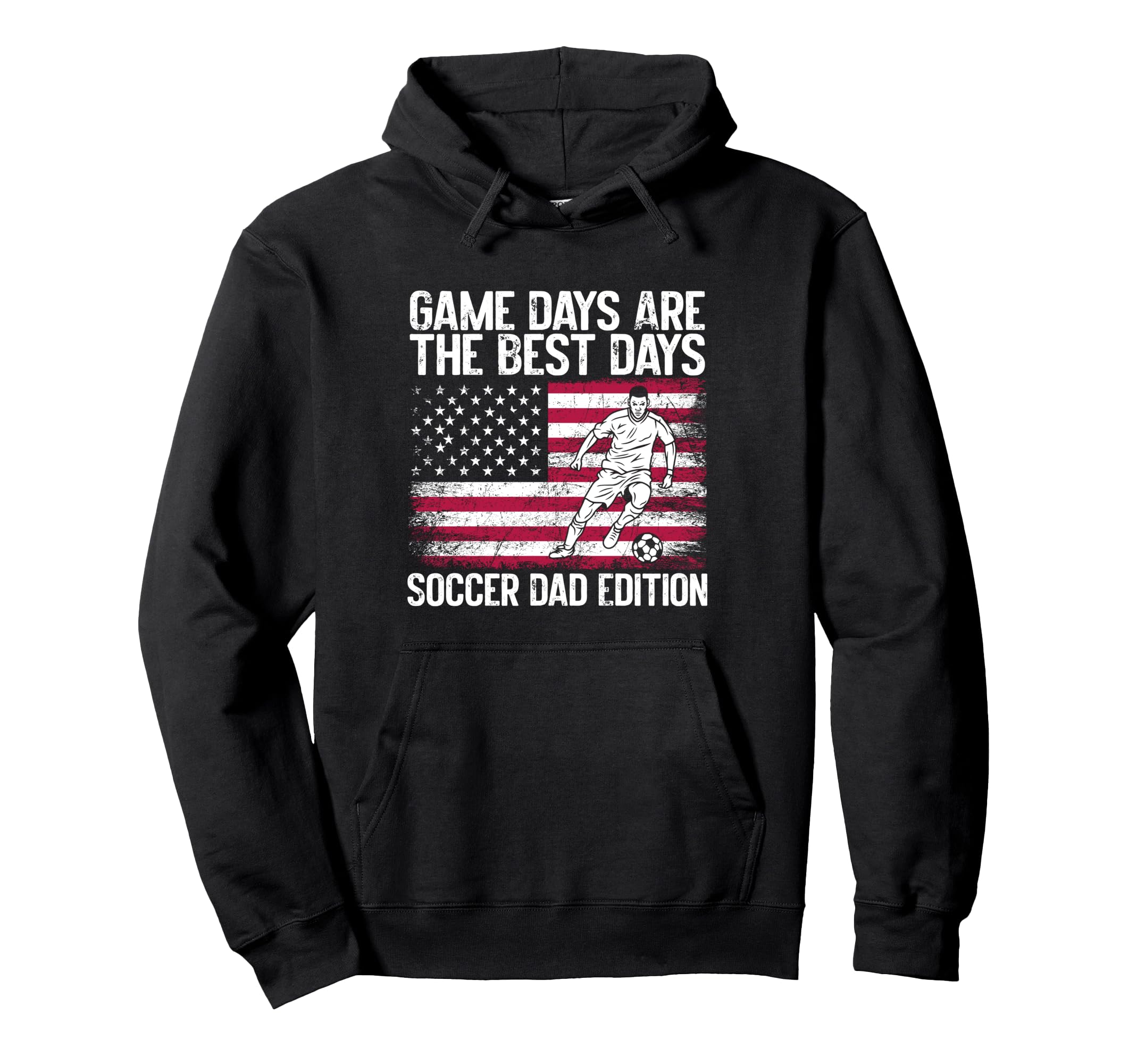 Game Days Are Best Days Soccer Dad Hoodie - Custom Art Print Men Women - T-Shirt, Sweatshirt, Hoodie