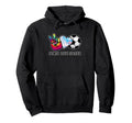 Peace Love Soccer Football Lover Coach Hoodie - Unique Graphic for Adults - T-Shirt, Sweatshirt, Hoodie