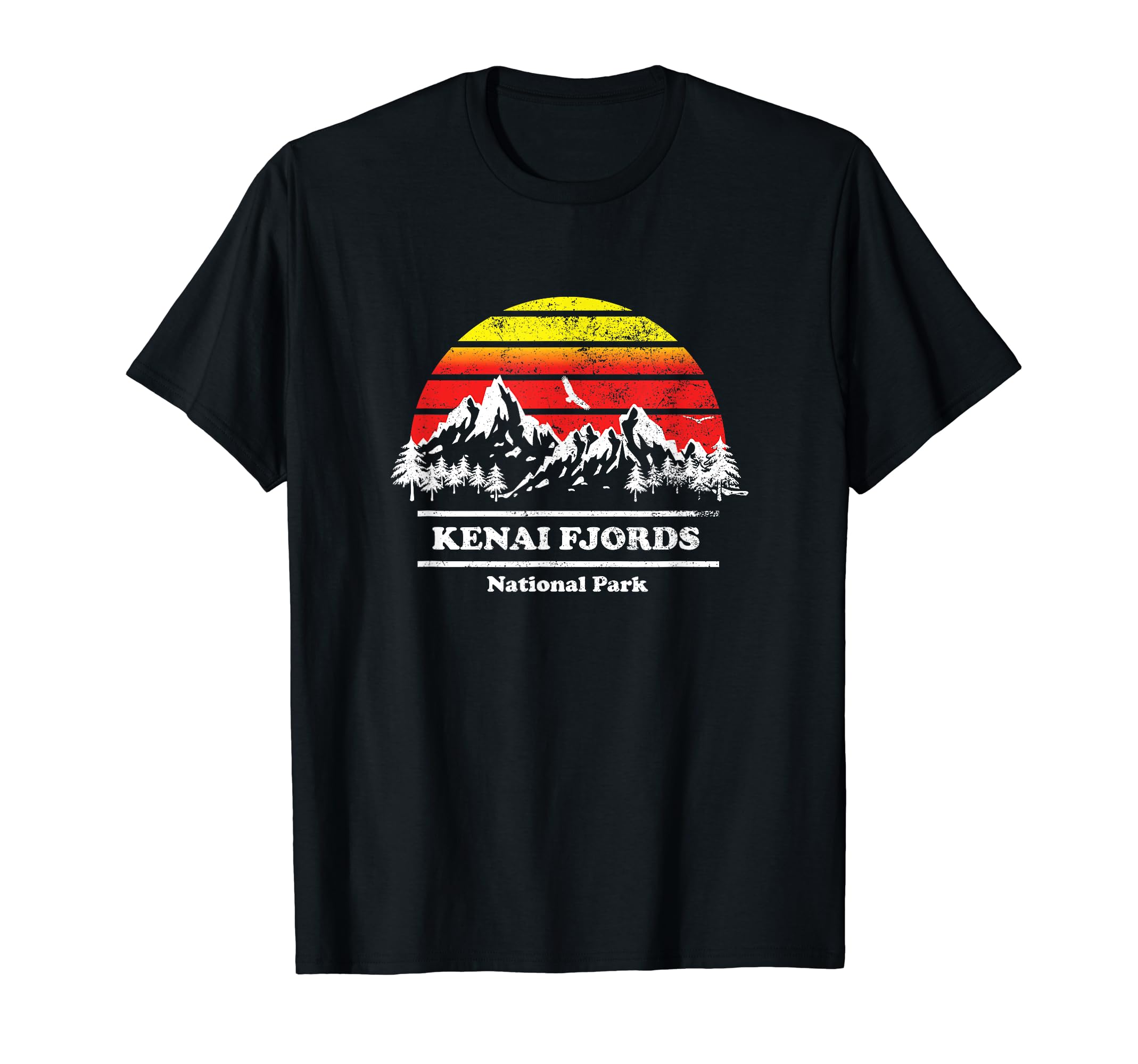 Kenai Fjords National Park T-Shirt - Novelty Apparel for Adults - T-Shirt, Sweatshirt, Hoodie