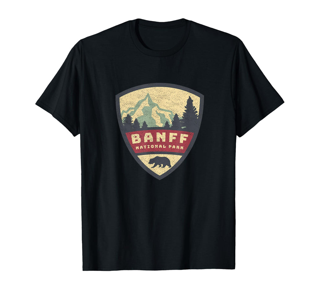 Canadian Banff National Park Rustic T-Shirt - Unique Graphic for Adults - T-Shirt, Sweatshirt, Hoodie
