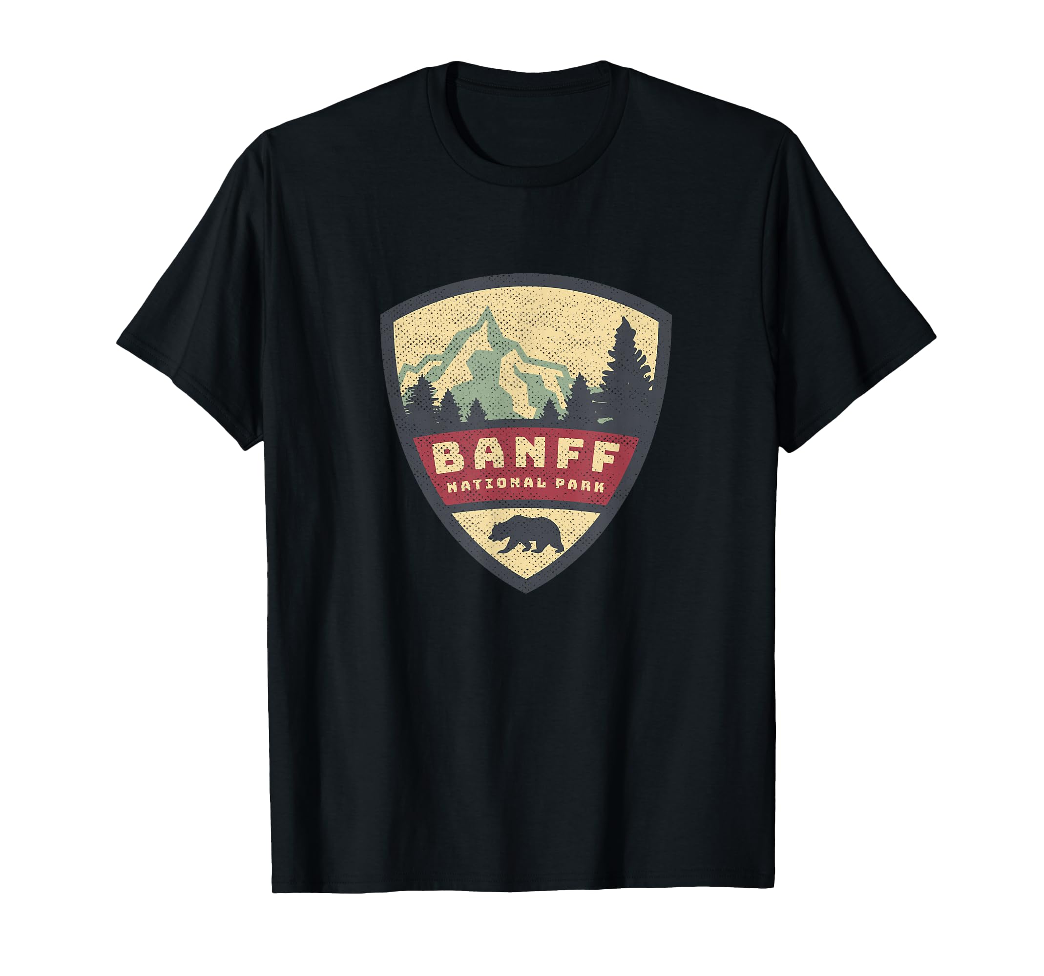 Canadian Banff National Park Rustic T-Shirt - Unique Graphic for Adults - T-Shirt, Sweatshirt, Hoodie