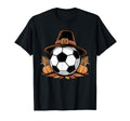 Soccer Thanksgiving Vibes Ball Fun T-Shirt - Minimalist Print for Adults - T-Shirt, Sweatshirt, Hoodie
